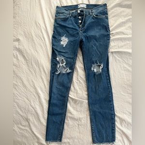 FREE PEOPLE distressed denim jeans